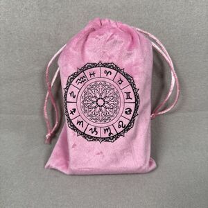 Tarot Cards Pink Tarot Cards and Wrinkle Resistant & Pouch